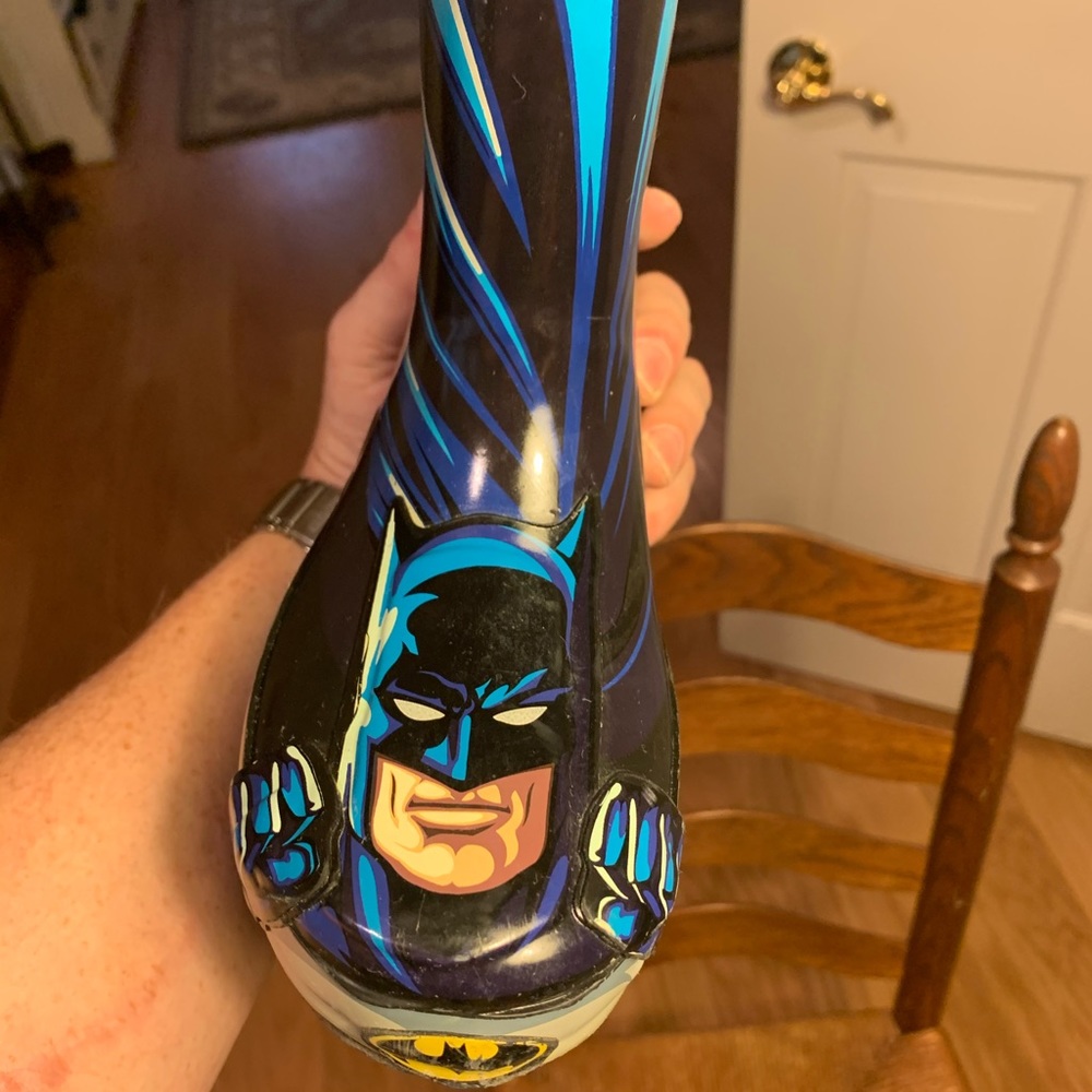 Western Chief Batman kids rain boots size 13